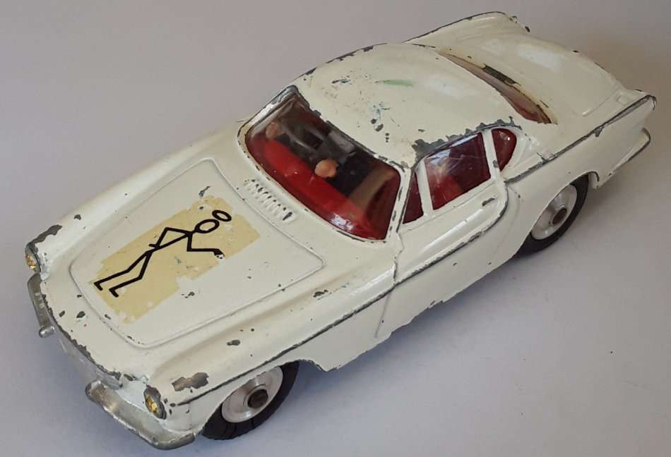 Corgi Volvo P 1800 Saint's Car Made in England 1960's Vintage Model