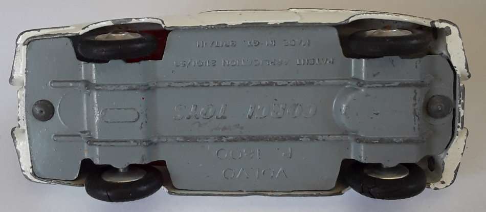 Corgi Volvo P 1800 Saint's Car Made in England 1960's Vintage Model