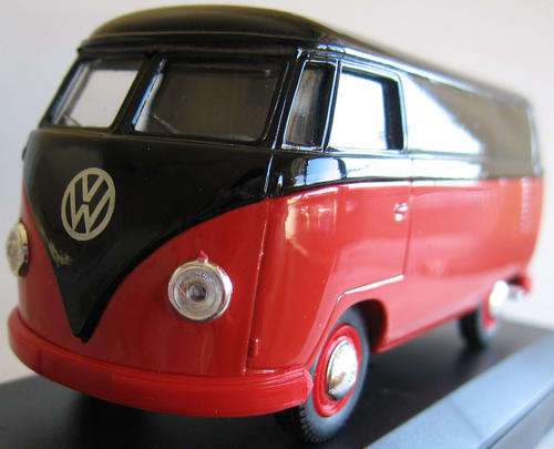 BOXED Vitesse Volkswagen BULLI 1955 Camper WOODSTOCK SHAPE VW DIE CAST MODEL