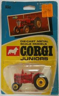 Corgi Juniors #34 Volvo Tractor Made in England Sealed on Card Farm model vintage