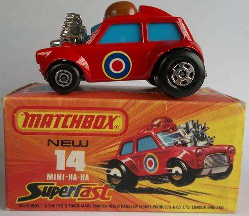 MATCHBOX Lesney Superfast #14 Mini Ha-Ha Made in England 1978 BOXED Model VINTAGE