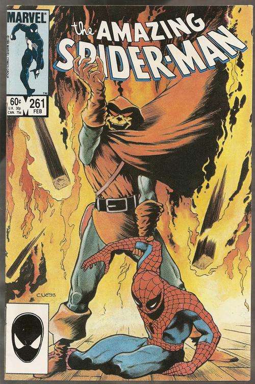 THE AMAZING SPIDERMAN COMIC #261 HOBGOBLIN ON COVER 1984 COMICS