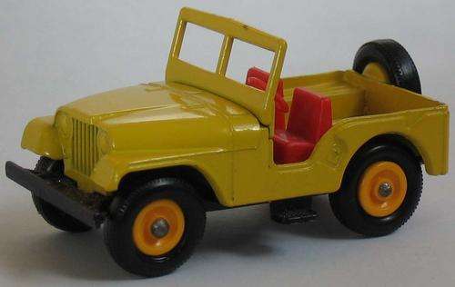 MATCHBOX Lesney 1-75 Series Regular Wheels  #72 Jeep ENGLAND 1960's