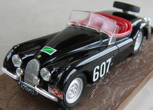 BOXED Brumm Jaguar 3.5 Litre 1948 (Rally Delle Alpi) MADE IN ITALY - 1/43 SCALE DIE CAST MODEL