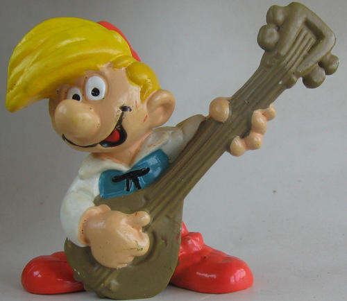 PEWIT - FRIEND OF THE SMURFS - 1978 - Smurfs Peyo Schleich vintage collectable toy FIGURE