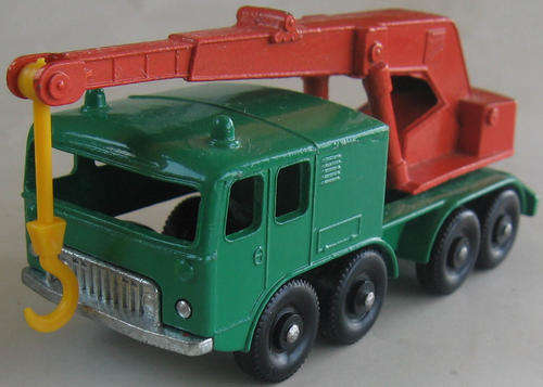Matchbox Lesney 1-75 Series Regular Wheels #30 8 - Wheel Crane MADE IN ENGLAND 1965