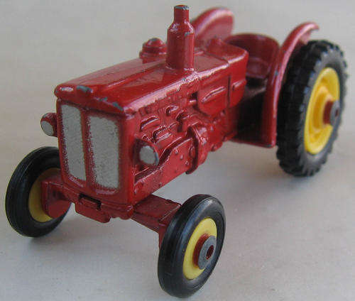 Husky 'Corgi' BM Volvo Tractor - Made in England - 1960's Die Cast - Farm Accessory Model