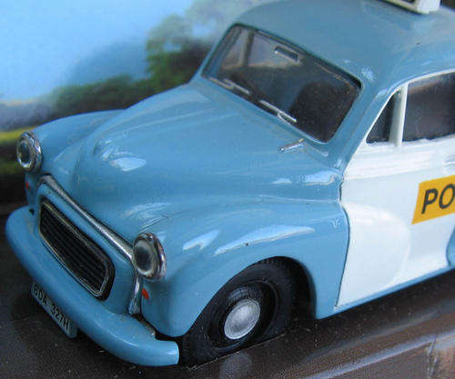 Corgi Classics #96744 Morris Minor Saloon POLICE CAR  1993 BOXED MADE IN ENGLAND