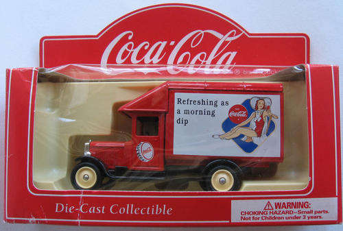 Lledo Promotional Model FORD TRUCK Coca Cola BOXED MADE IN ENGLAND 1995