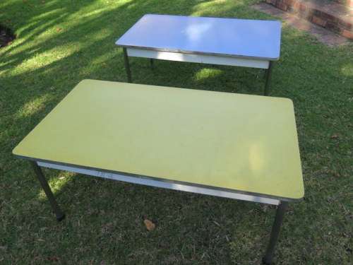 Vintage Furniture//Chrome and Formica Tables//Vintage Children's Furniture