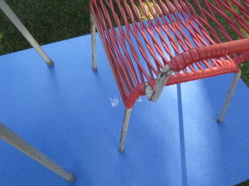 Vintage Furniture//Chrome and Formica Tables//Vintage Children's Furniture