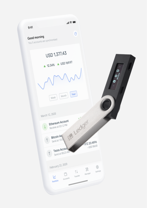 Ledger Nano S Crypto Currency Hardware Wallet
