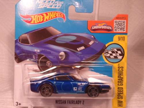 Hotwheels - # 184/250 - 9/10 - Nissan Fairlady Z - 2016 - Speed Graphics