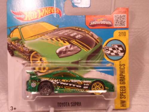 Hotwheels - # 177/250 - 2/10 - Toyota Supra - 2016 - Speed Graphics