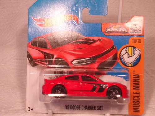 Hotwheels - # 130/250 - 10/10 - '15 Dodge Charger SRT - 2016 - Muscle Mania
