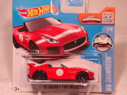 Hotwheels - # 111/250 - 1/10 - '15 Jaguar F-Type Project 7 - 2016 - Showroom
