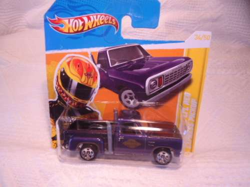 Hot Wheels - # 34/50 - 2012 Premier - 78 Dodge LI'L Red Express Pick Up - 2012