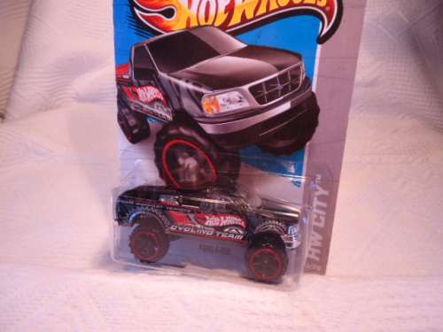 Hot Wheels - # 45/250 - City - Ford F-150 - Long Card - 2013