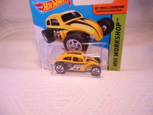 Hot Wheels - # 247/250 - Workshop - Custom Volkswagen Beetle - 2014
