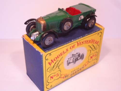 Matchbox Models of Yesteryear - # Y 5A - 1929 Le Mans Bentley