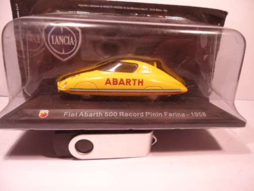 Hachette - Fiat Abarth 500 - Record Pinin Farina - 1958