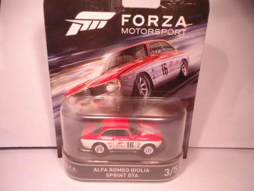Hotwheels - # DFl51 - Forza Motorsport - Alfa Romeo Giulia Spring GTA - Real Rider - 2016
