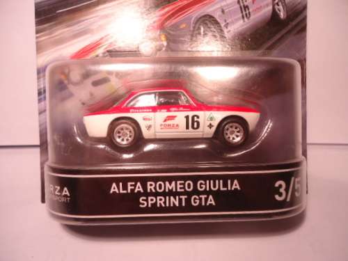 Hotwheels - # DFl51 - Forza Motorsport - Alfa Romeo Giulia Spring GTA - Real Rider - 2016
