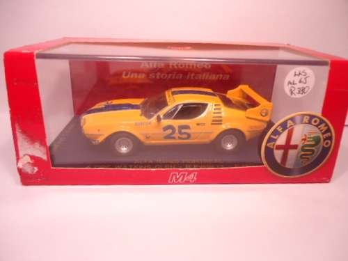 M4 s.a.s. - # 7084 - Alfa Romeo Montreal 6 Ore Watkins Glen - Everett - Nichter 1 of 1344 models