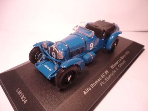 IXO # LM 1934 - Alfa Romeo 8C #9 Winner - Le Mans 1934