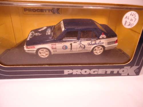 Progetto # PK 204 - Alfa Romeo 75 T "Australian" 6' Rally di Pescara 1986