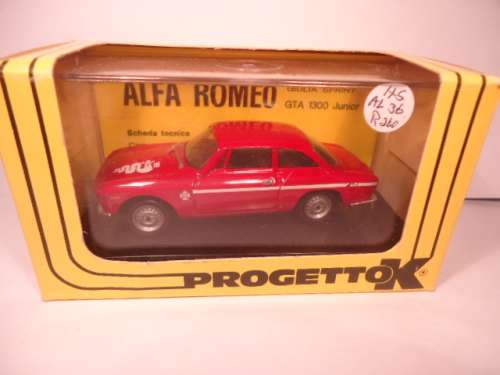 Progetto  061 - Alfa Romeo Giulia GTA J 1300 cc