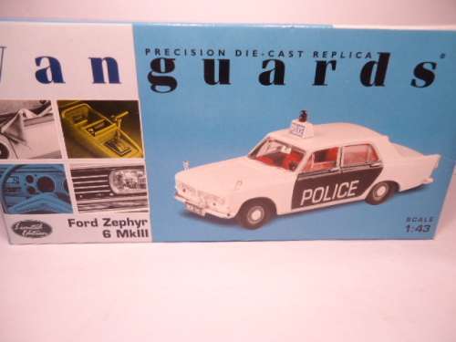 Vanguards  VA 04603 - Ford Zephyr 6 MKIII - Plymouth City Police