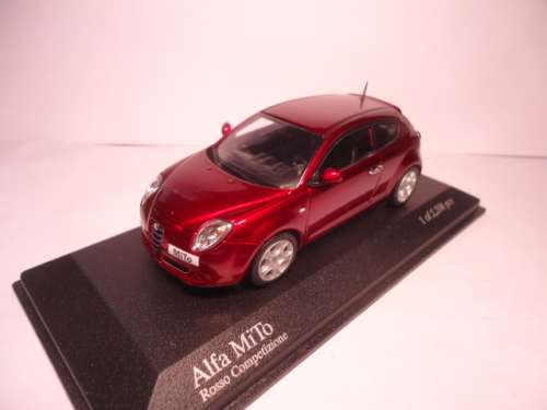 Minichamps # 400 120800 - Alfa MiTo 2009 - Rosso Competizione - 1 of 2,208 pcs
