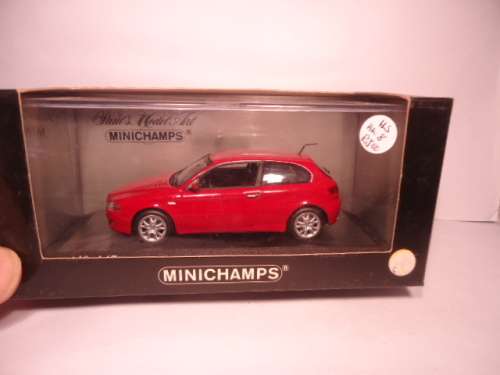 Minichamps # 400 120561 - Alfa 147 2005 -Rosso Alfa - 1 of 2,208 pcs