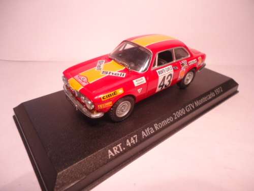 DetailCars Platinum # ART 447 - Alfa Romeo 2000 GTV - Montecarlo 1972