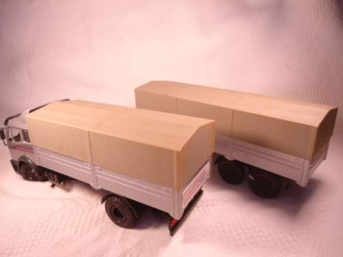 NZG #  314 - Mercedes Benz Truck and Trailer