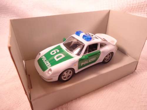 Schuco Junior - # 331 5080 - Porche 911 - Polizei