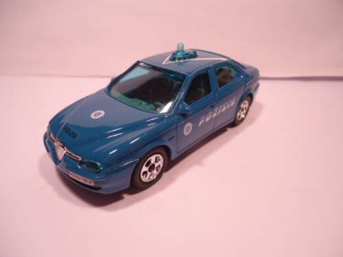 Bburago -  49980 - Alfa Romeo 156 - Polizia