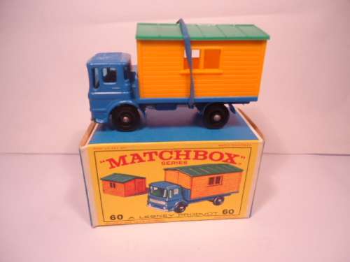Matchbox Regular Wheels -  60B - Leyland Truck with Site Office - BPW
