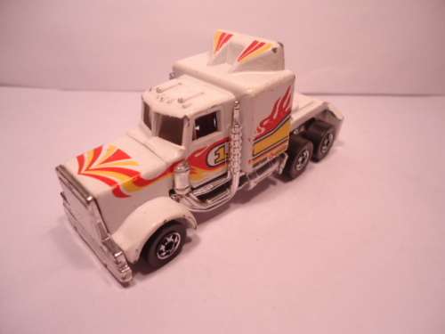 Hotwheels - # 3921 - 1982 - Long Shot Semi Truck - Made in Hong Kong