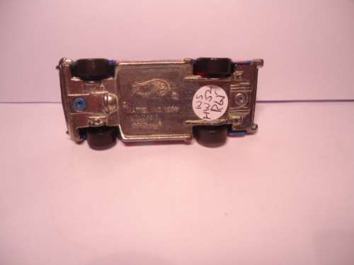 Hotwheels - # B3846 - 2004 - 57 Chevy - American Flag - #125 - made in Malaysia