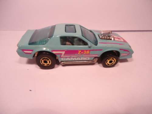 Hotwheels - # 5138 - 1986 - Blown Comaro - Golden wheels - marks on windscreen - made in Malaysia