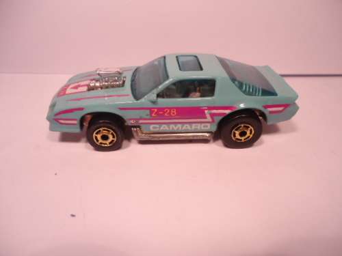 Hotwheels - # 5138 - 1986 - Blown Comaro - Golden wheels - marks on windscreen - made in Malaysia
