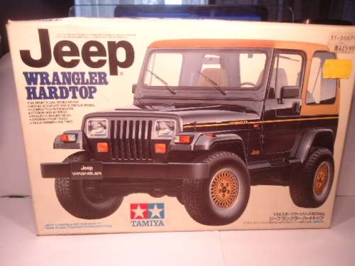 TAMIYA - Jeep Wrangler Hardtop - 1/24 - Plastic - Partly Assembled - # 24150