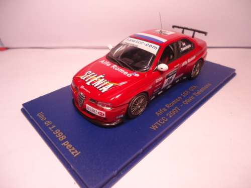 M4 s.a.s. - # 7030 - Alfa Romeo 156 GTA - WTCC 20074 - Olivir Tielemans - 1 of 1998