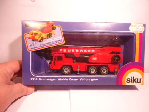 Siku - Feuerwehr Mobile Crane - # 2914