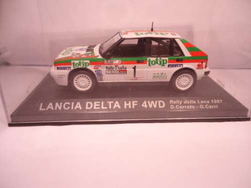 WRC Rally Series - Lancia Delta HF 4WD - Rally Della Lana 1987 - Cerrato/Cerri