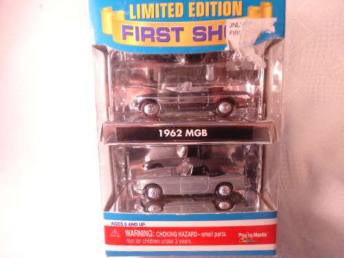 Johnny Lightning - British Invasion-set of two models consists of 1962 MGB ans 60`s Triumph Spitfire