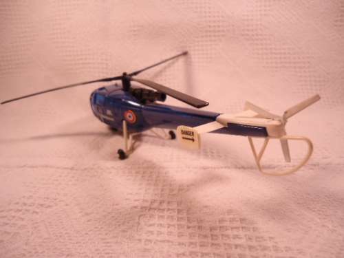 Solido - 3823 - Aloutte Gendermerie JBL Helicopter - Blue windows