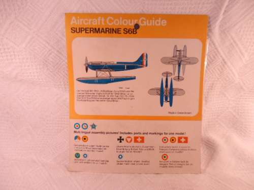 Frog - Supermarine S6B - Sealed - # F164F